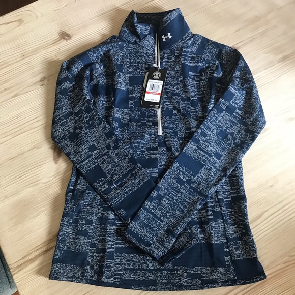 Under Armour Steel and Navy Pullover - NWT - Picture 2 of 8